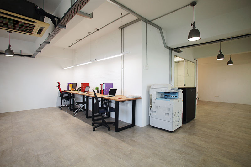 co-working interial