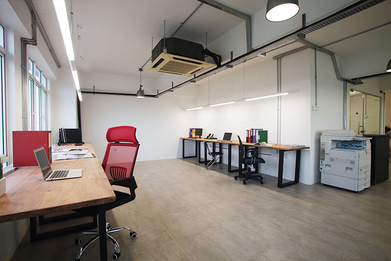 co-working interial